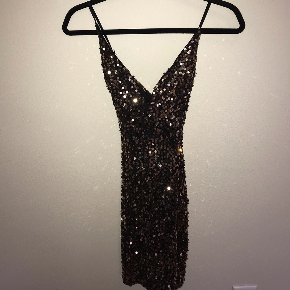 Sparkly tight fitting tank dress! (Worn once)